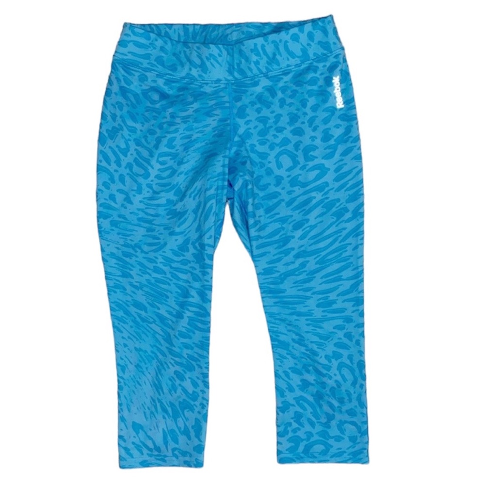 Reebok Animal Print Crop Leggings S